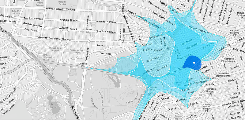 Illustration for article titled Esta app te dirá dónde llegarás en coche en 10 mins. según el tráfico